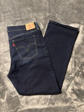 Levi's Dark Indigo Bootcut Jeans